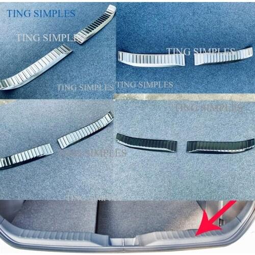 For Toyota Yaris Cross 2020 2021 Modified Built In Rear Guard Decorations Modified Accessories stainless steel stickers styling