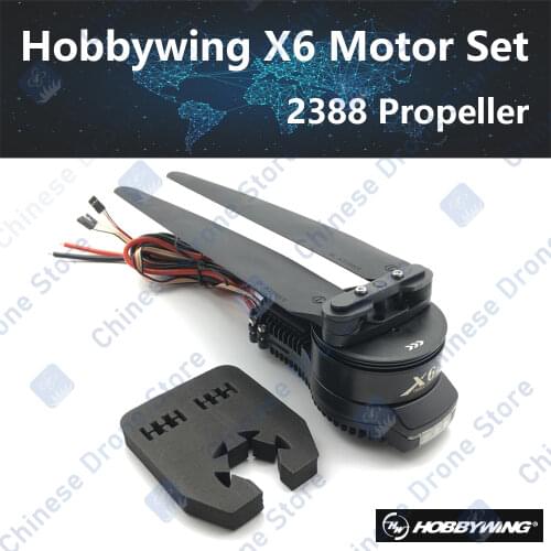 Newest Hobbywing X6 Power System for Agricultural Drone motor ESC Propeller 30 mm/28 mm Tube Adaptor motor mount combo 1 set