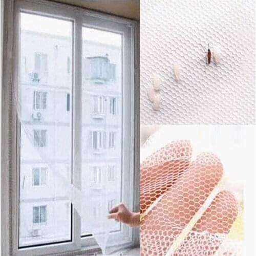 Hot Sale Screen Protector Windows Net Curtain Flyscreen Summer DIY Insect Fly Bug Mosquito Door Window Net Mesh Home Decoration