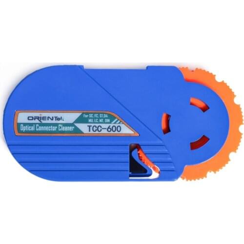 Fiber Optic Cleaning Box Optical Fiber Connector Cleaner Fiber Optic Conector Cleaning Cassette 500 times Cassette Cleaner
