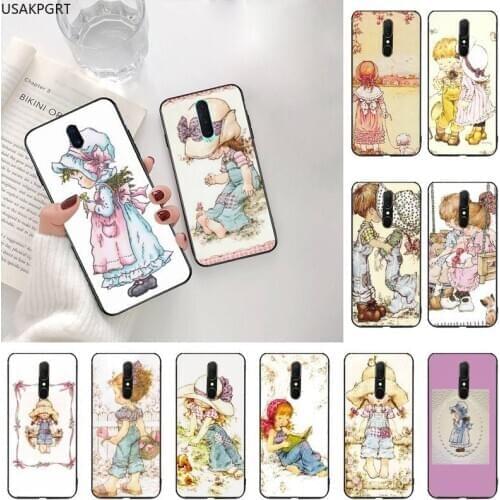 Cute Sarah Kay Phone Case For Oppo A5 A9 2020 Reno2 z Renoace 3pro A73S A71 F11