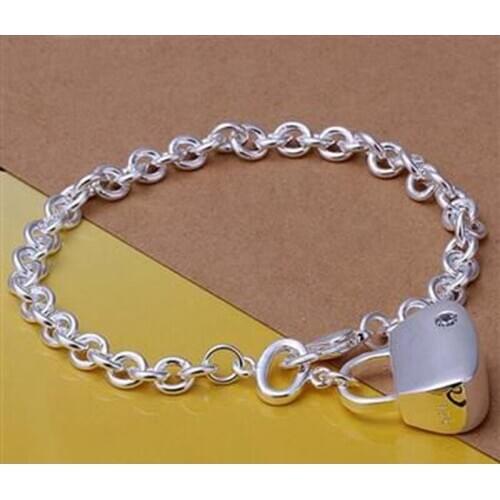 H306 silver fashion jewelry 925 jewelry silver plated bracelet /WRZLHBUX UZUJGPZT