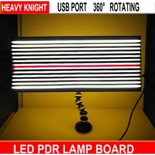 LED PDR Lamp Dent Repair Tools Dent Detector -PDR light master with Ajustment Holder PDR kit lamp board PDR line Board