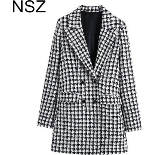 Женские длинные пиджаки NSZ China At AliExpress