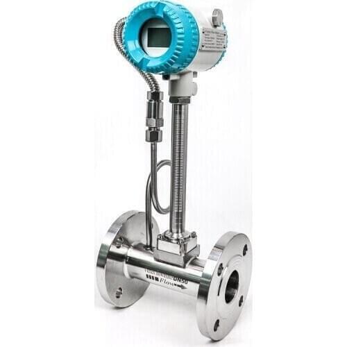 Boiler Steam Flow Meter DC 24V 1.0% Accuracy Temperature And Pressure Compensation