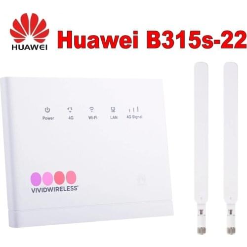 Brand New Sealed Unlocked Huawei B315s-22 4G CPE FDD/TDD-LTE Router PK B593S-22