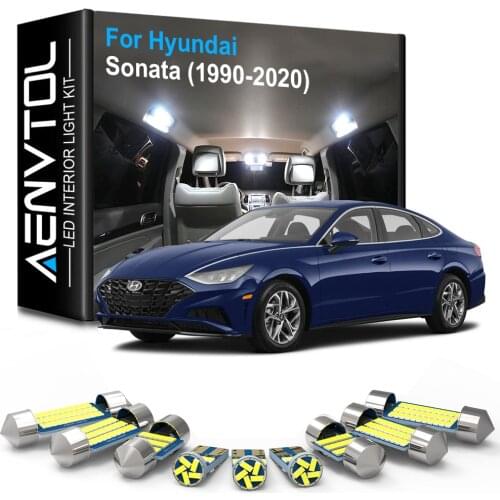 AENVTOL Canbus Interior Lights LED For Hyundai Sonata DN8 LF YF NF EF Y2 Y3 1990-2011 2013 2014 2017 2018 2019 2020 Accessories