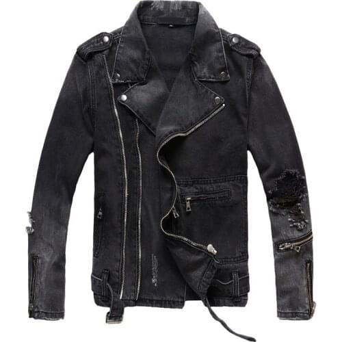 YuWaiJiaRen Mens Biker Jackets