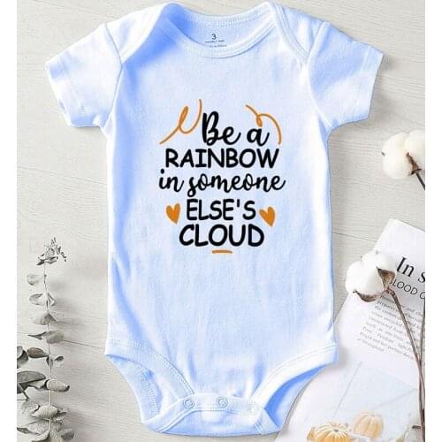 Winter One Piece Jumpsuit for Toddler Kids' Things Newborn Clothing Cotton Rainbow Clothes Long Sleeve Baby Romper