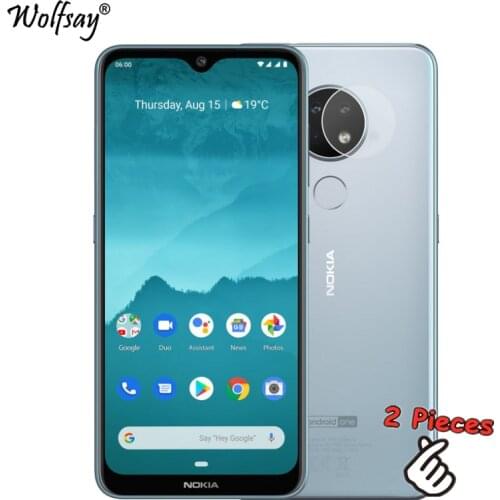 2PCS Nano Camera Glass For Nokia 6.2 Lens Screen Protector For Nokia 6.2 Full Glue Cover Camera Lens Film For Nokia 6.2 7.2 6.3"