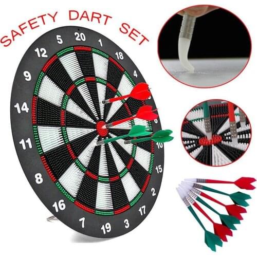 2020 New Hot Professional Soft Steel Tip Dart Boards Dart Accessories Flights Wings Safety Christmas Gift Children Adult 42cm