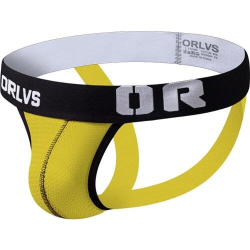 4pcs/lot Sexy Mesh Jockstrap Thong Men Underwear Gay Mens Thongs And G Strings Penis Sheath Push Up Jock Strap Male Lingerie