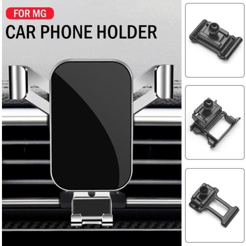 Car Mobile Phone Holder Air Vent GPS Stand Gravity Navigation Bracket For MG HS ZS MG6 Car Accessories
