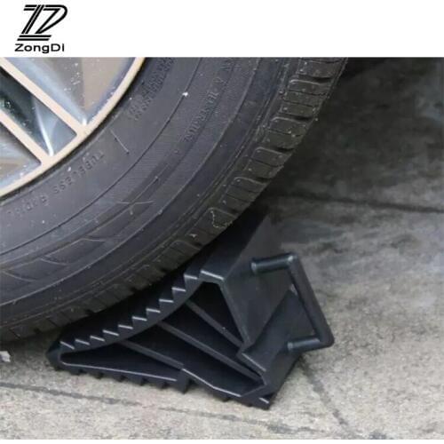 ZD 2X Car Styling Tire Wheel Slip Rubber Safe Pad For Mercedes W203 W211 W204 W210 Benz BMW F10 E34 E30 F20 X5 E70 Accessories
