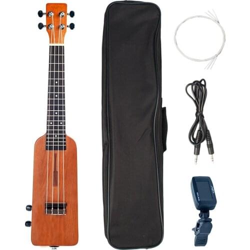 Electric Ukulele Ukulele Musical Instruments For Beginners Carving Wooden