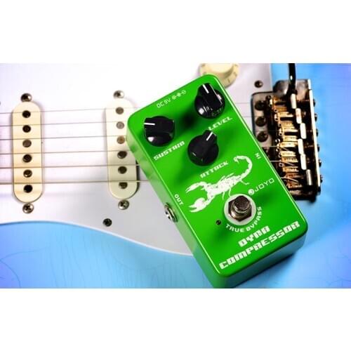 Joyo JF-10 Dyna Compressor Guitar Effect Pedal with Free Pedal Case