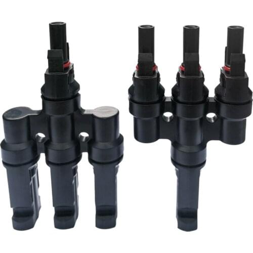 3 to 1 Solar Panel T Branch Connectors Solar Panel Cables and Connectors Kit Solar Cable Connectors (1 Pair) CNIM Hot