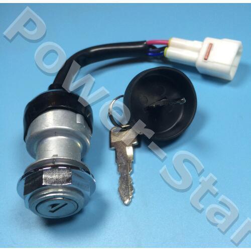 LINHAI 260CC 300CC 400CC ATV QUAD IGNITION KEY SWITCH WITH WATERPROOF KEY