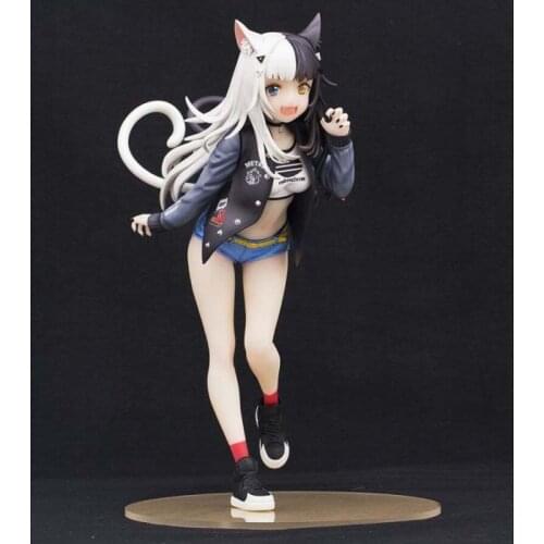 Best Cast GK Handmade WF2018S Neko Musume Metako [Original] Resin White Model Unpainted Kits Statues