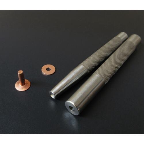 Copper rivets mounting bar installation tool for Belt Install profession DIY Leather Craft Handmade Tools