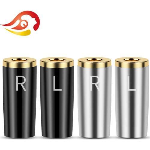 QYFANG Gold Plated Female Plug Earphone Pin Audio Jack Metal MMCX Adapter Wire Connector For UE900 SE535 SE215 W10 Headphone