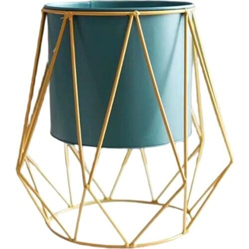 Nordic Geometric Planter Flower Pot Succulent Plant Container Display Holder Ornaments Home Office Decor