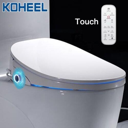 KOHEEL Temperare display Smart Toilet Cover Electric Remote Toilet Body Bidet Cleaner heating seats Intelligent Toilet Seat