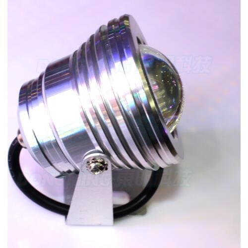 Convex Lens led flood light underwater led Warm White/White Swimming Pool lights 10W AC 85-265V IP68 waterproof fountain light
