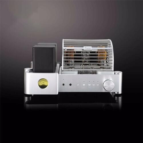 YAQIN MS-500B Integrated Amplifier ClassA Single-ended Vacuum Tube HiFi Integrated Amp 300B6/N8Px2 12AU7x2 5Z3Px1 110-240V