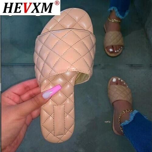 Summer Shoes Woman Sandals For Women 2021 Bling Flat Ladies Beach Sandles Designer Luxury Sandalias Mujer Sandels