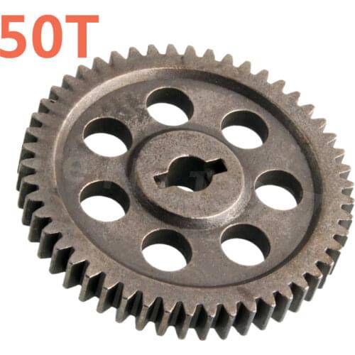 18250 HSP Flying Fish 2 Parts Metal Spur Gear 50T Teeth 1/16 Himoto RC Car Kidking Troian Zillionaire On / Off Road Truck Buggy