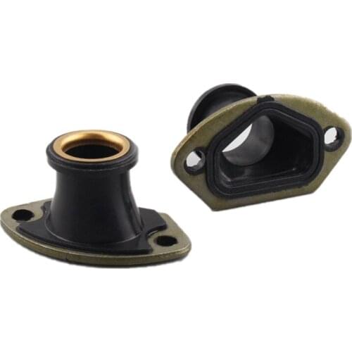 High Quality 2pcs Chainsaw 45 52 58 intake pipe manifold with inner guide washer
