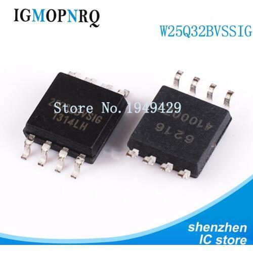10PCS W25Q32BVSSIG W25Q32 W25Q32B 25q32 W25Q32BVSIG 25Q32BVSIG SOP8 New