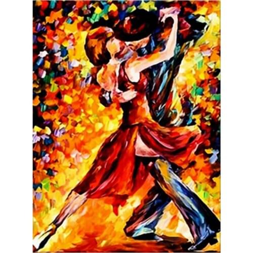 5D DIY Diamond Painting,Couples dance,Full Square Diamond Embroidery Cross Stitch handmade Rhinestone Painting,Mosaic kits
