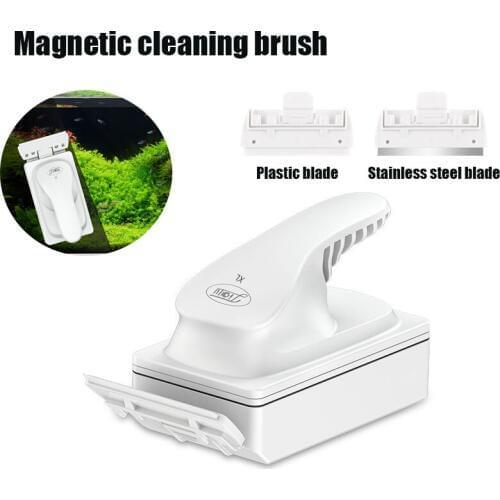Aquarium Magnetic Aquarium Fish Tank Glass Algae Scraper Cleaner Magnetic Brush Aquarium Tank Fish Aquarium Tools Floating Brush