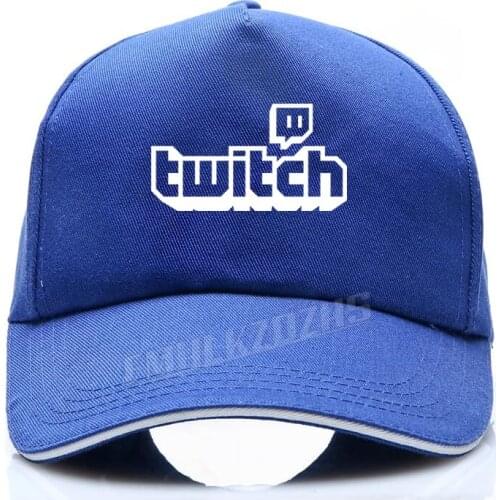 Twitch Tv Baseball cap Purple Gaming Gamer Fathers Day Fan Gifts Hip Hop Caps Men Unisex Free Shipping
