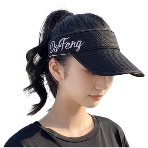 Men Women baseball cap Summer Sun Hat Visor hat Casual Unisex Hat Adult Running Cap Empty Top Hats