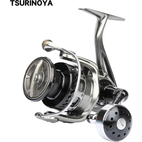 Tsurinoya Full Metal 8-20KG Drag Power 9+1BB Brown Bear 3000/4000/5000/6000/7000 Spinning Reel Saltwater Freshwater Fishing Reel