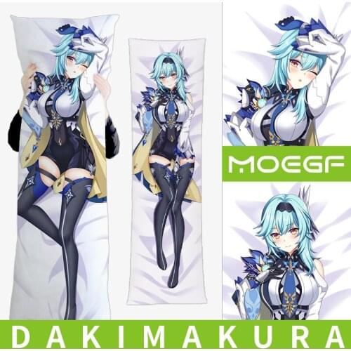 Genshin Impact Anime Dakimakura Pillow Cover Hugging Body Pillow Case Rosaria Lisa 60x180cm