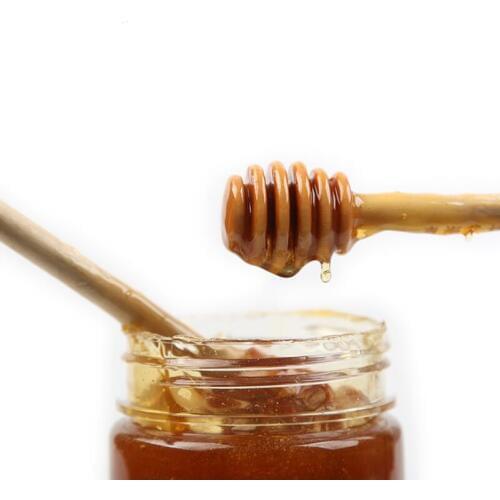 Wooden Honey Stick Dipper Honey Stirrer For Honey Jar Party Supply Long Handle Mixing Stick Cuchara Miel LX6560