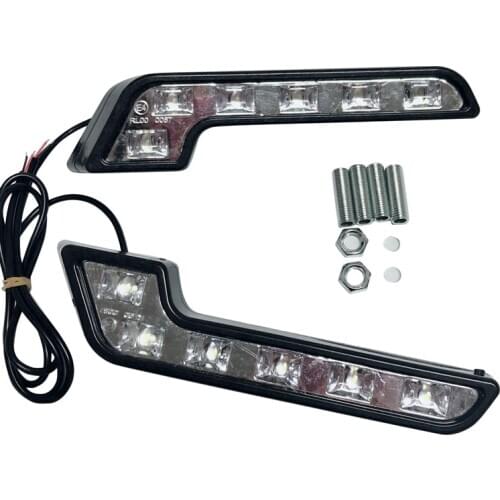 2X 12V Super Bright DRL LED Daytime Running Lights for Cars Auto Waterproof LED Driving Lights Fog Lamps Car Styling