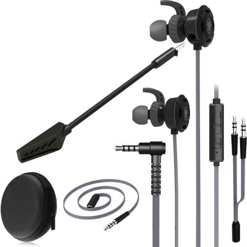 PLEXTONE G30 Gaming Headset 3.5mm In Ear Headphones Super Bass with Detachable Long Mic Earphone