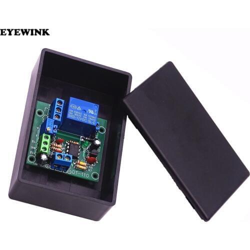 1 Road 12V voltage comparator voltage comparator module voltage comparator voltage comparator IC LM393N Add shell