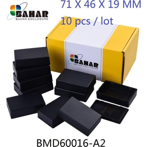 10pcs/lot Plastic enclosure electronic housing products abs plastic project case diy junction box Small plastic box 71*46*18.5mm
