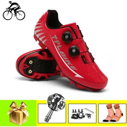 Cycling Shoes Breathable Self-locking Sapatilha Ciclismo Mtb Pedals SPD Racing Bicycle Sneakers Men Women Mountain Bike Shoes