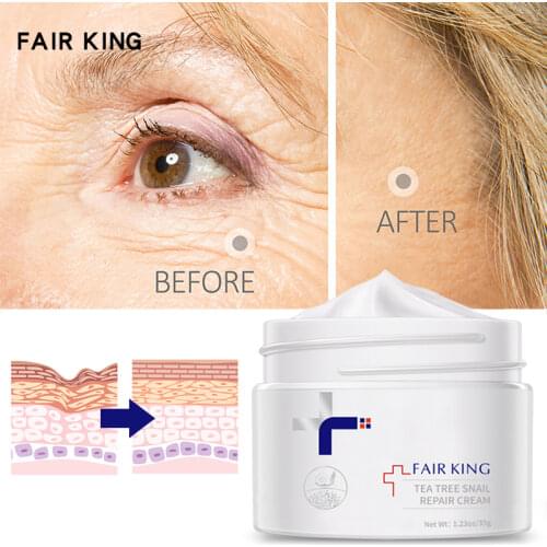 Snail Face Cream Collagen Anti-Wrinkle Whitening Facial Cream Hyaluronic Acid Moisturizing Anti-aging Nourishing Serum Skin Care
