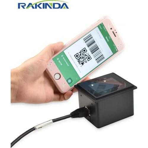 RAKINDA RD4500-20 1D 2D Fixed Mount Barcode Scanner Module For Access Control /Kiosk /Locker/Self-service Terminal