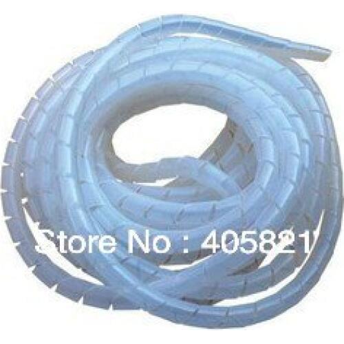 OD4mm About 21.5m/Roll SWB-04 Spiral wrapping bands, Wire insulation tube,winding tube