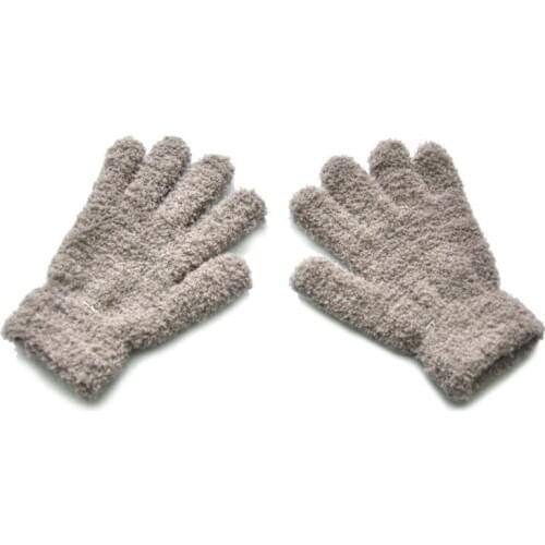 Winter Warm Kids Gloves Children Stretch Mittens Boys Girls Full Finger Gloves F3ME