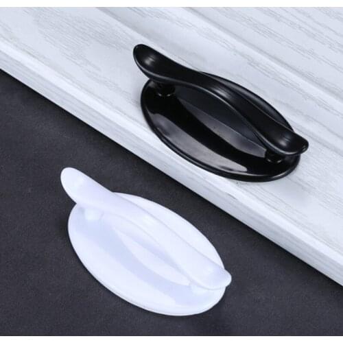 Simple Small Handle Punch-free Self-adhesive Cabinet Wardrobe Door Drawer Handle Glass Door Handle Paste Handle